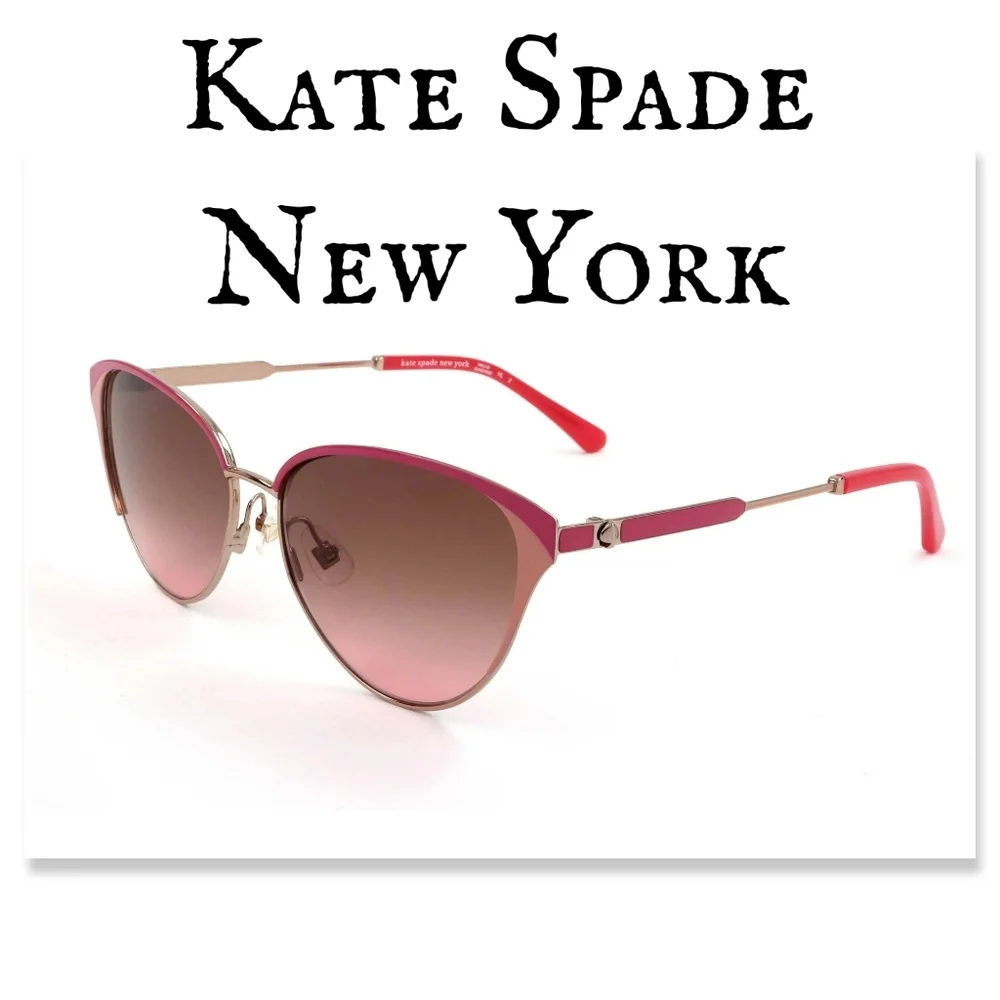 NWT Kate SpadeIANNA/G/S Sunglasses W/ Hard Case And Dust Cloth